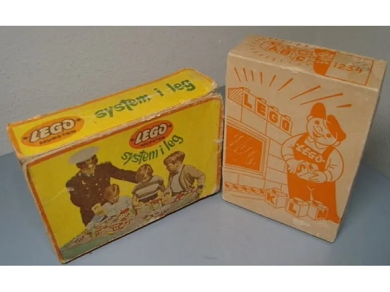 Mursten System i Leg 1 x 1 Letter Bricks