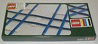 2 Cross Rails, 8 Straight Tracks, 4 Base Plates