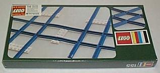 2 Cross Rails, 8 Straight Tracks, 4 Base Plates