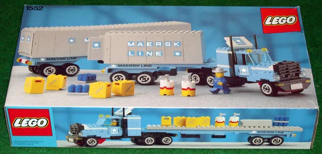 Maersk Line Container Truck