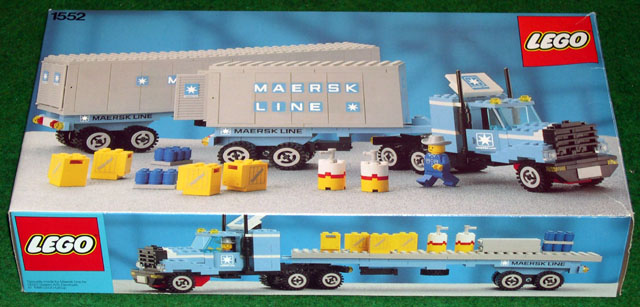 Maersk Line Container Truck