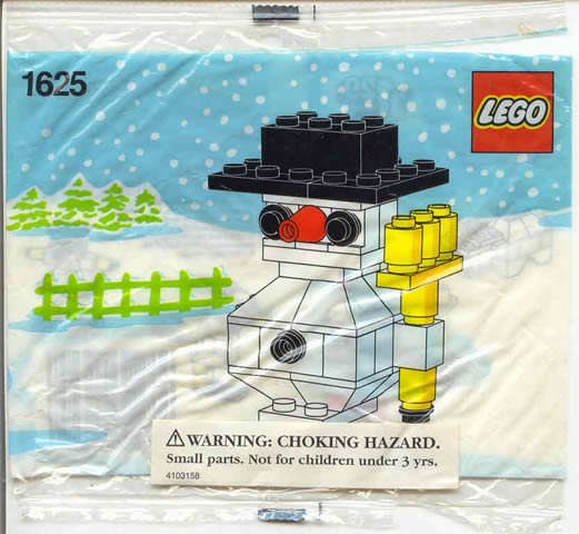 Snowman polybag