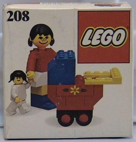 Mother with Baby Carriage