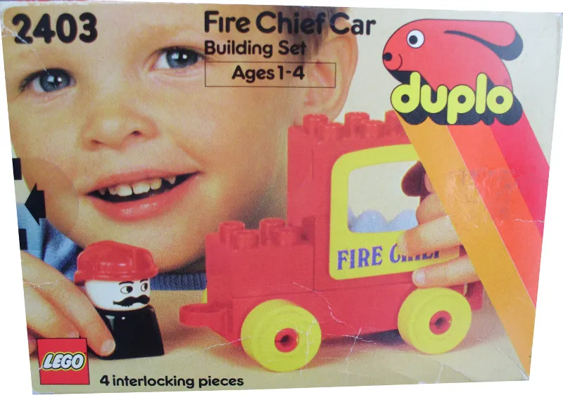 Fire Chief Building Set