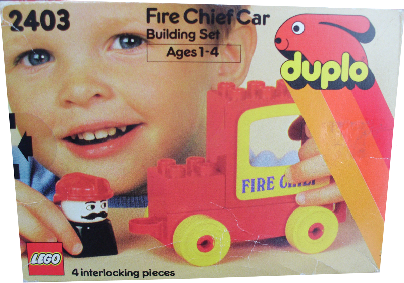 Fire Chief Building Set