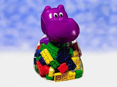 Happy Hippo Build n' Store