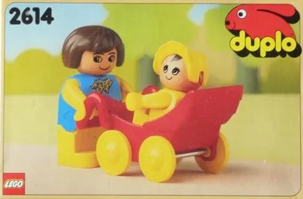 Mother and Baby with Pram