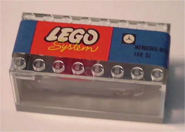 1:87 Mercedes 190 SL with Garage