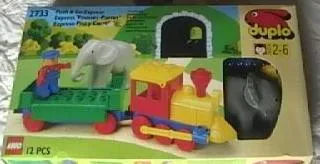 Push-Along Play Train