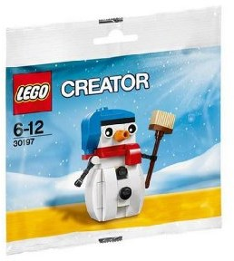 Snowman polybag
