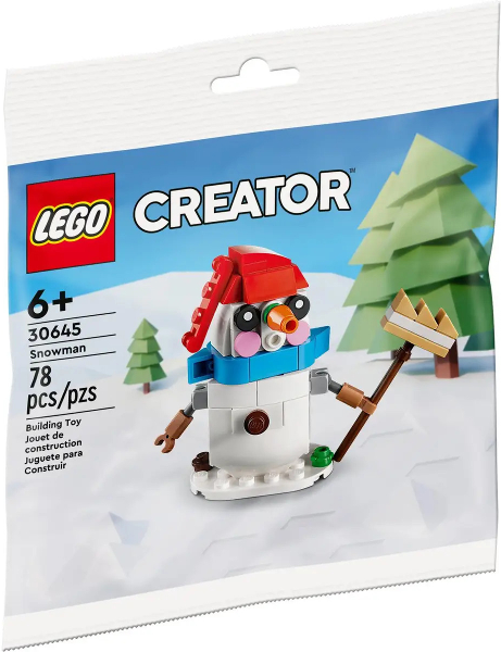 Snowman polybag