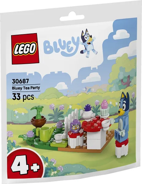 Bluey Tea Party paper bag / polybag