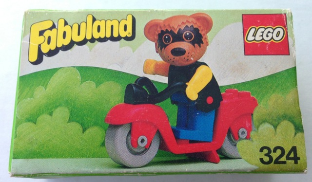 Ricky Raccoon on his Scooter