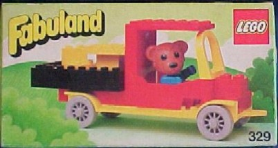 Bernard Bear and Pickup Truck