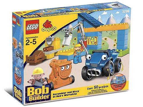 Scrambler and Dizzy at Bob's Workshop