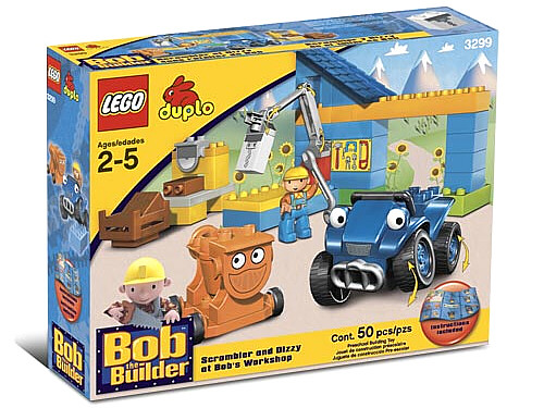 Scrambler and Dizzy at Bob's Workshop