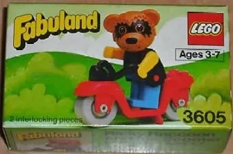 Ricky Raccoon and his Scooter