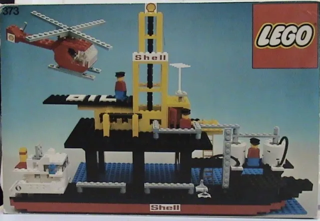 Offshore Rig with Fuel Tanker