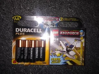 Hikaru Little Flyer - Duracell 8 pack AA Battery Promotion