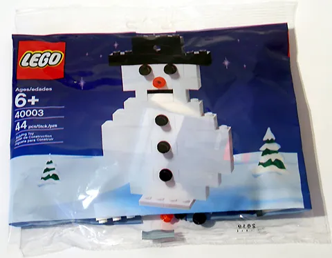 Snowman polybag