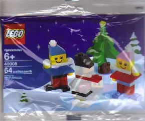 Snowman Building Set polybag