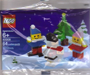 Snowman Building Set polybag