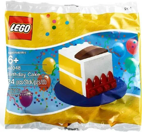Birthday Cake {Blue Base Version} polybag