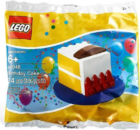 Birthday Cake {Blue Base Version} polybag