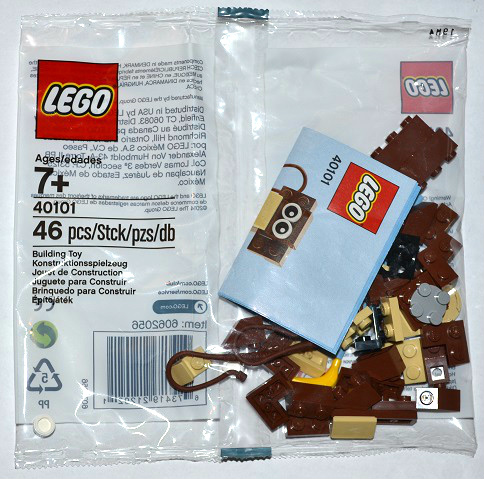 Monthly Mini Model Build Set - 2014 08 August, Monkey (Chimpanzee) polybag