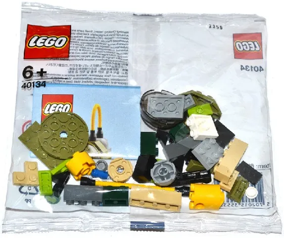 Monthly Mini Model Build Set - 2015 09 September, Scuba Diver polybag