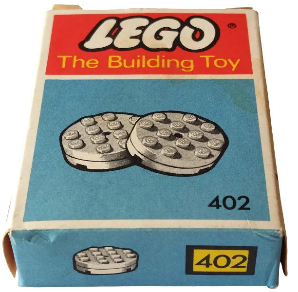 White Turntables and 4 x 8 Plates (The Building Toy)