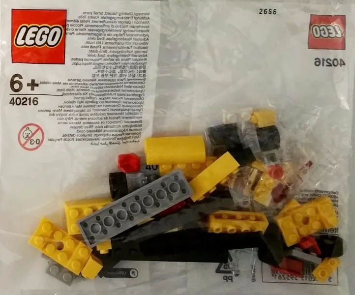 Monthly Mini Model Build Set - 2016 09 September, School Bus polybag