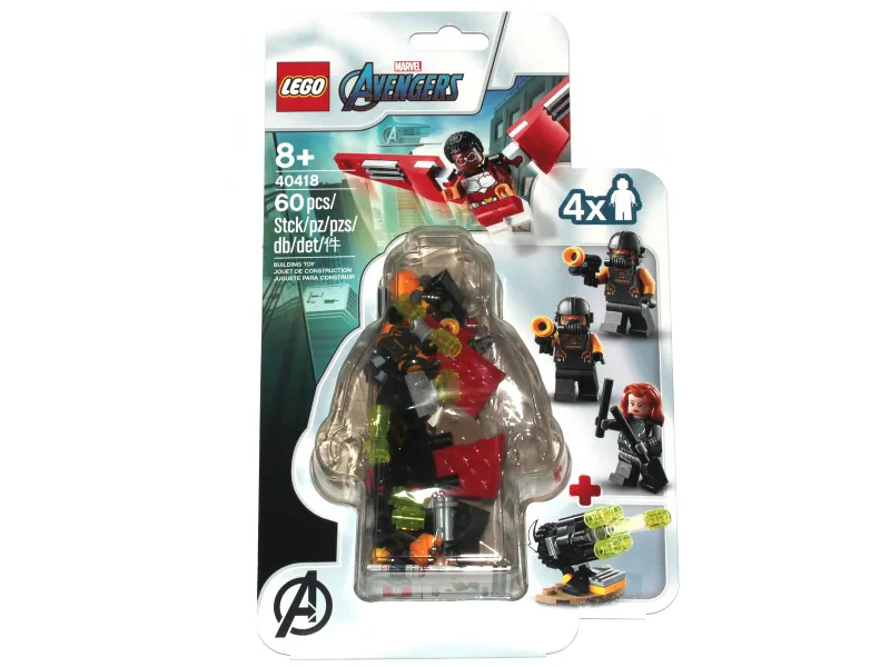 Falcon & Black Widow blister pack