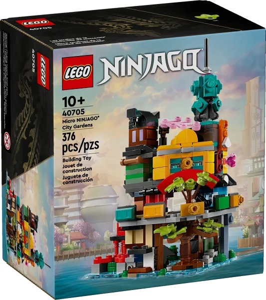 Micro NINJAGO City Gardens