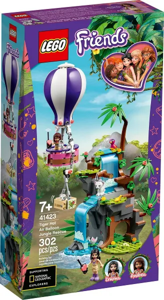 Tiger Hot Air Balloon Jungle Rescue
