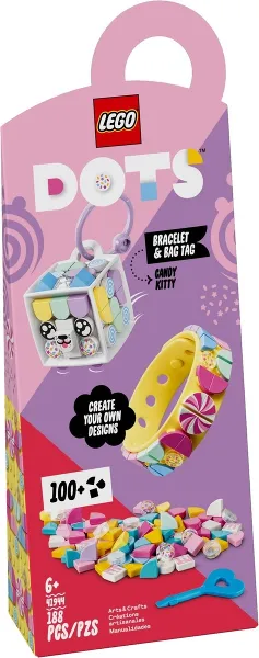 Candy Kitty - Bracelet & Bag Tag