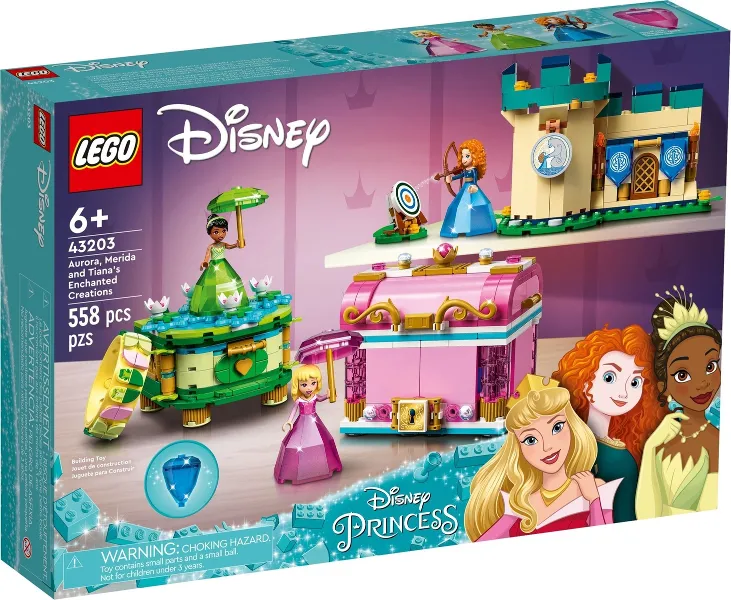 Aurora, Merida and Tiana’s Enchanted Creations
