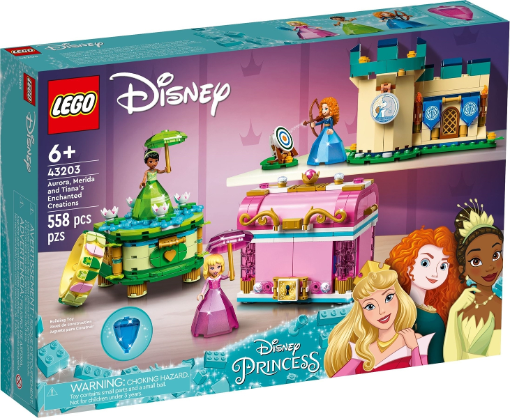 Aurora, Merida and Tiana’s Enchanted Creations
