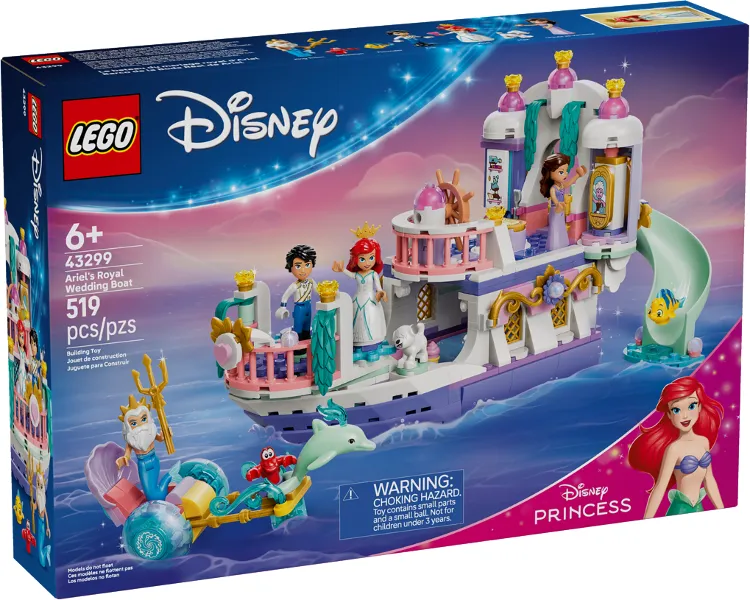 Ariel's Royal Wedding Boat