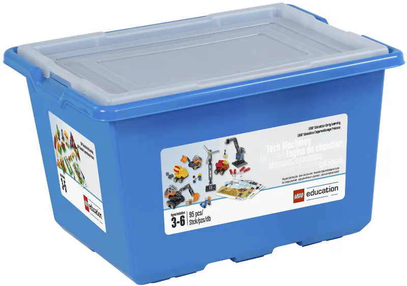 Tech Machines Set with Storage