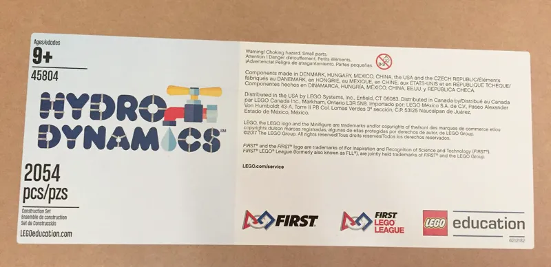 FIRST LEGO League (FLL) Challenge 2017 - Hydro Dynamics