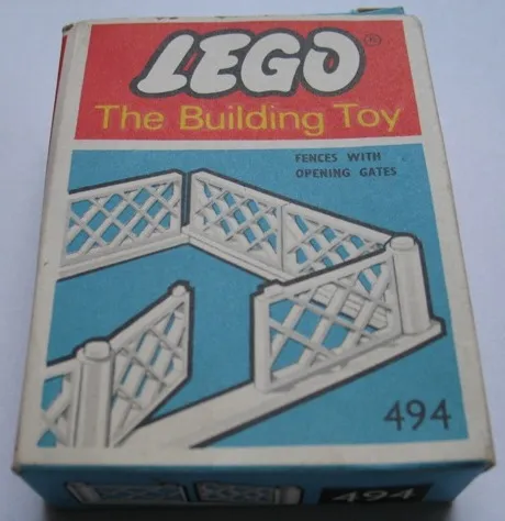 Gates and Fence, White (The Building Toy)