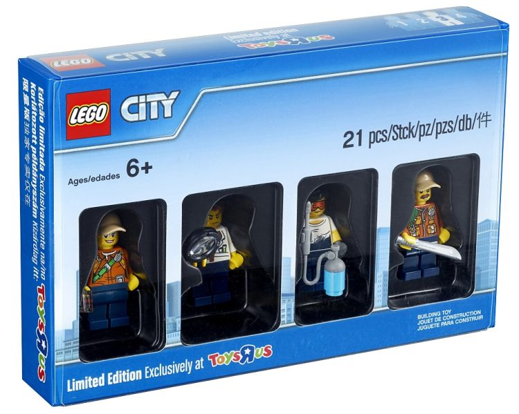Bricktober Minifigure Collection 3/4 - City Jungle (2017 Toys "R" Us Exclusive)