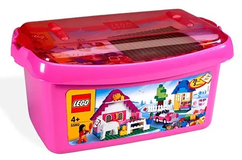 Large Pink Brick Box