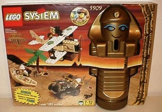 Treasure Raiders set with Mummy Storage Container