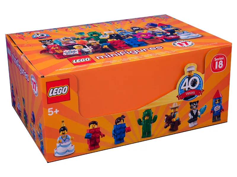 Minifigure, Series 18 (Box of 60)