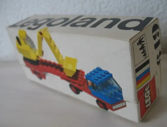 Low-Loader with Excavator