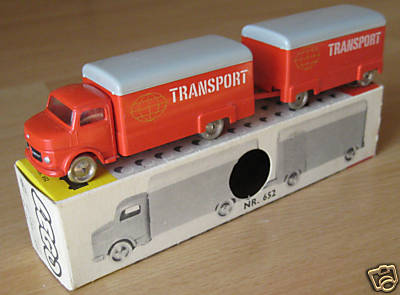 1:87 Mercedes Truck/Trailer