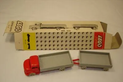 1:87 Mercedes Flatbed Truck/Trailer