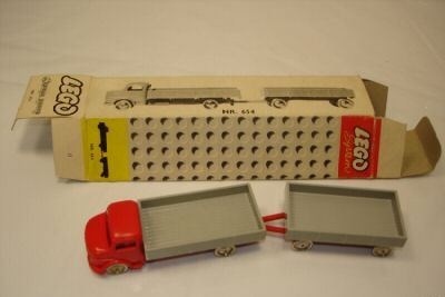 1:87 Mercedes Flatbed Truck/Trailer